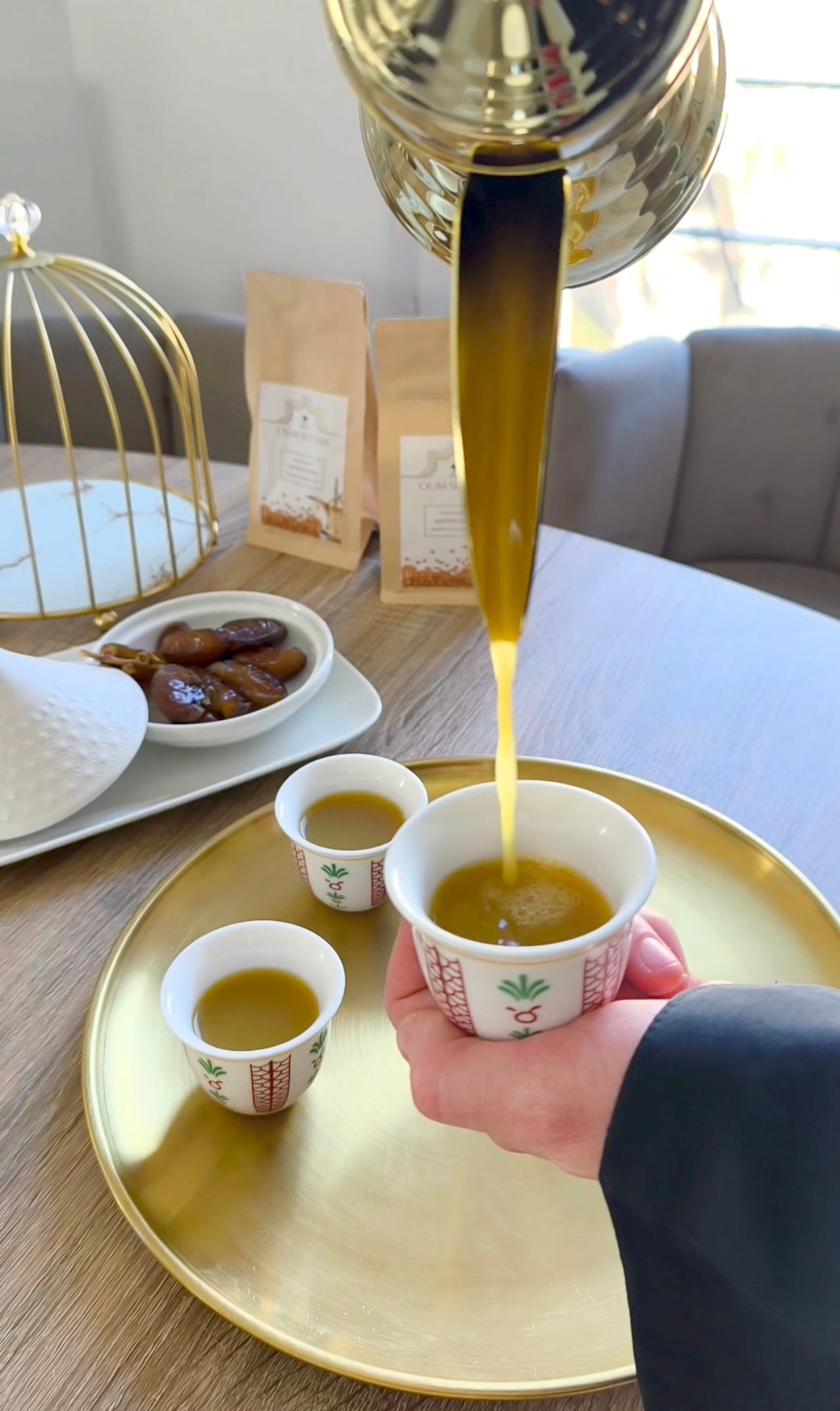 Café Saoudien en grains - 140 tasses - FORMAT DECOUVERTE