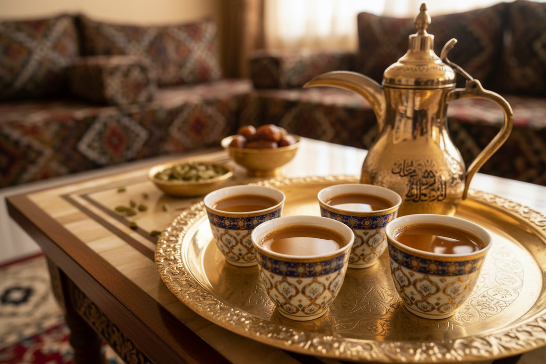 Café saoudien au safran