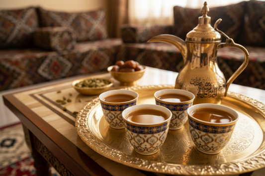 Café saoudien au safran